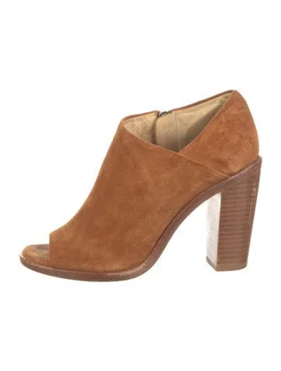 Pre-owned Rag & Bone Suede Boots In Brown