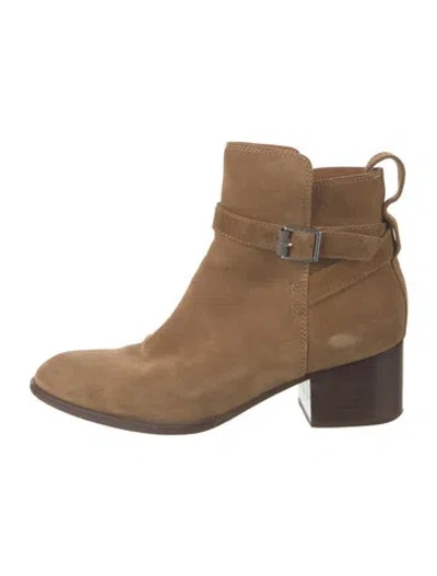 Pre-owned Rag & Bone Suede Boots In Brown