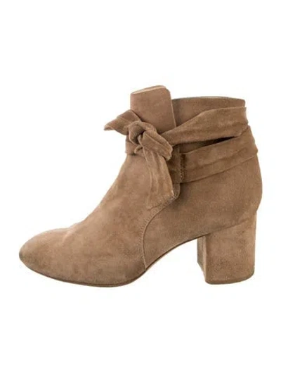 Pre-owned Rag & Bone Suede Boots In Brown