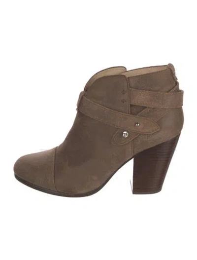 Pre-owned Rag & Bone Suede Boots In Brown