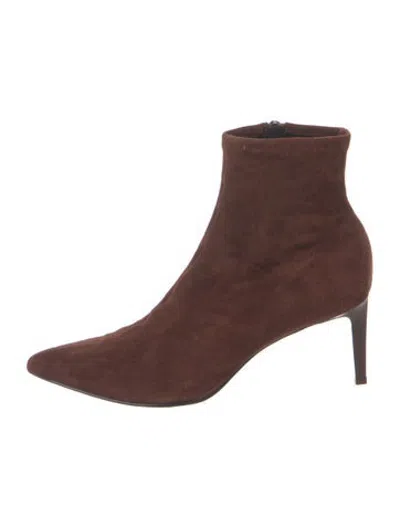 Pre-owned Rag & Bone Suede Boots In Brown