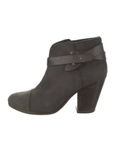 Pre-owned Rag & Bone Suede Boots In Gray