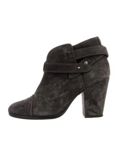 Pre-owned Rag & Bone Suede Boots In Gray