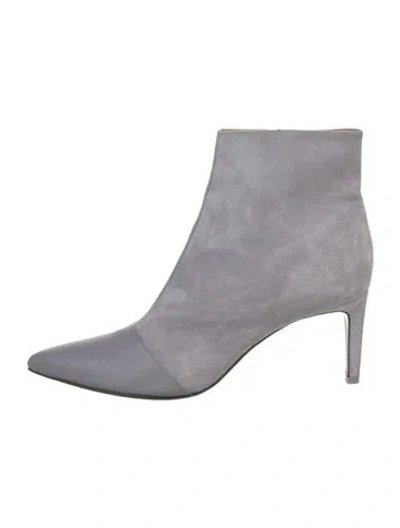 Pre-owned Rag & Bone Suede Boots In Gray