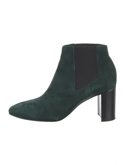 Pre-owned Rag & Bone Suede Boots In Green