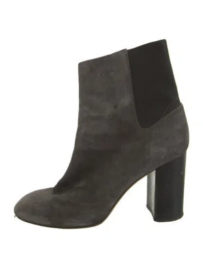 Pre-owned Rag & Bone Suede Boots In Green