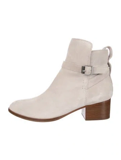 Pre-owned Rag & Bone Suede Boots In Grey