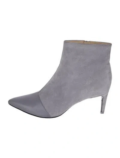 Pre-owned Rag & Bone Suede Boots In Grey
