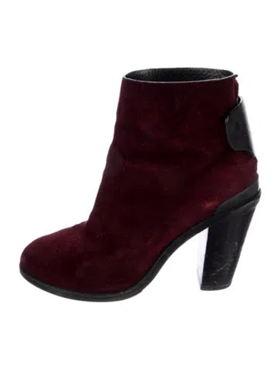 Pre-owned Rag & Bone Suede Boots In Multi