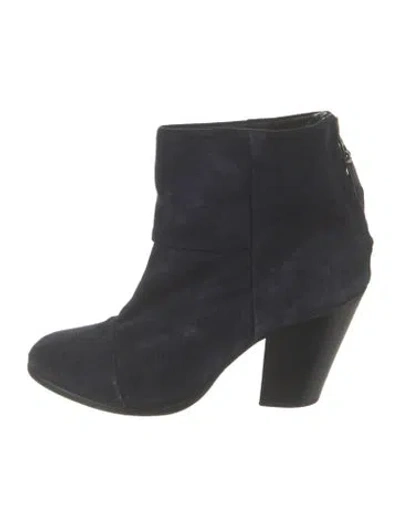 Pre-owned Rag & Bone Suede Boots In Multi