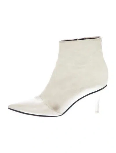 Pre-owned Rag & Bone Suede Boots In Neutral