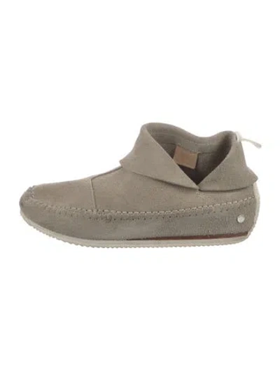Pre-owned Rag & Bone Suede Boots In Neutral
