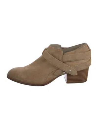 Pre-owned Rag & Bone Suede Boots In Neutrals