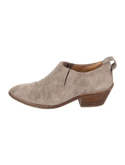 Pre-owned Rag & Bone Suede Boots In Neutrals
