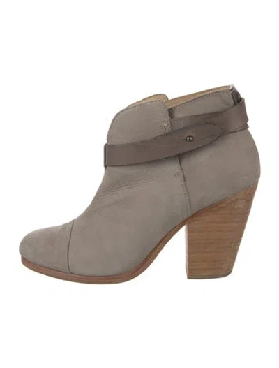 Pre-owned Rag & Bone Suede Boots In Neutrals