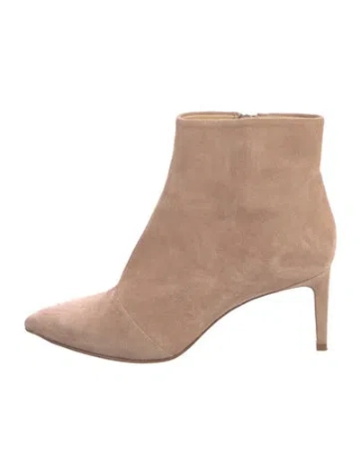 Pre-owned Rag & Bone Suede Boots In Neutrals