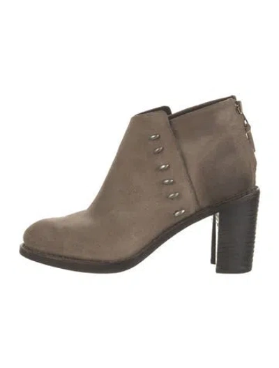 Pre-owned Rag & Bone Suede Boots In Neutrals