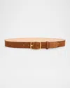 Rag & Bone Suede Boyfriend Belt