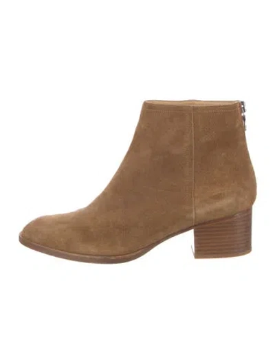 Pre-owned Rag & Bone Suede Chelsea Boots In Brown