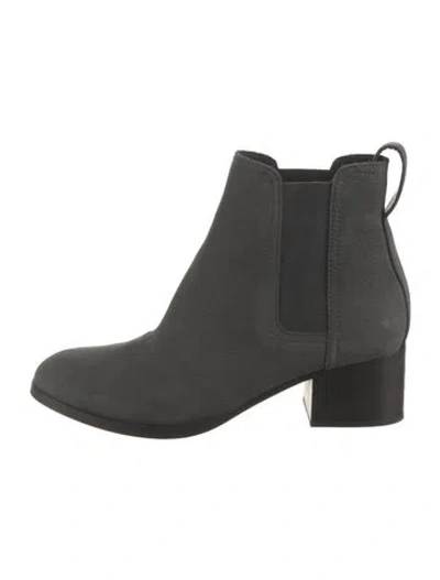 Pre-owned Rag & Bone Suede Chelsea Boots In Grey