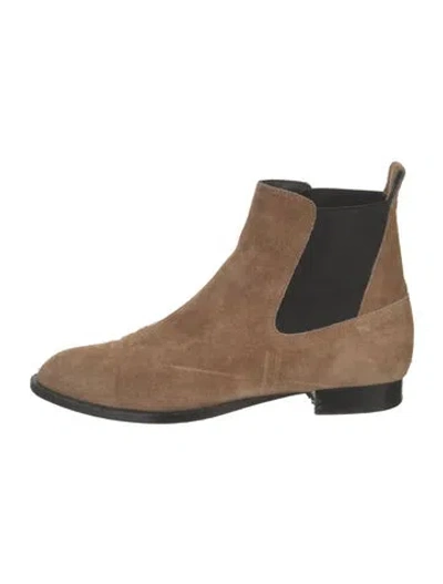 Pre-owned Rag & Bone Suede Chelsea Boots In Multi