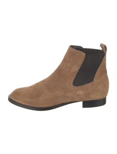 Pre-owned Rag & Bone Suede Chelsea Boots In Multi