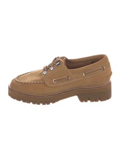 Pre-owned Rag & Bone Suede Chunky Sneakers In Neutrals
