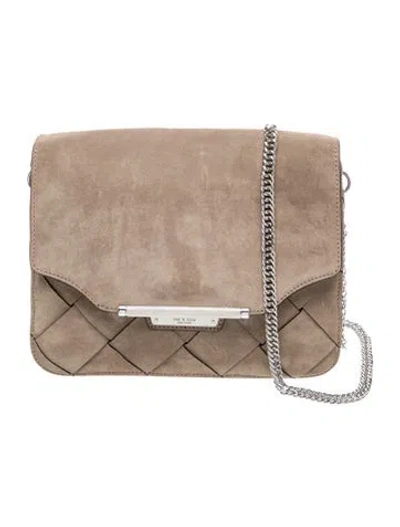 Pre-owned Rag & Bone Suede Crossbody Bag In Neutrals