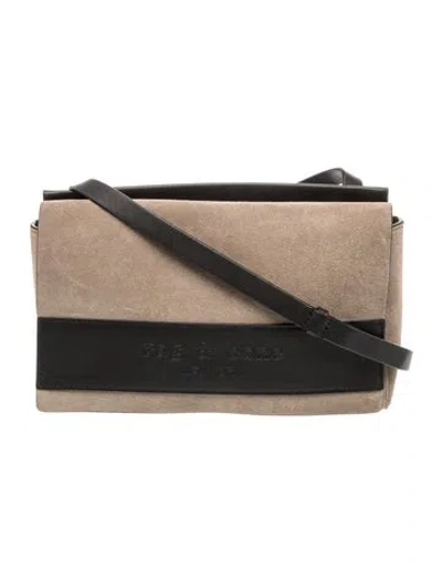 Pre-owned Rag & Bone Suede Crossbody Bag In Neutrals