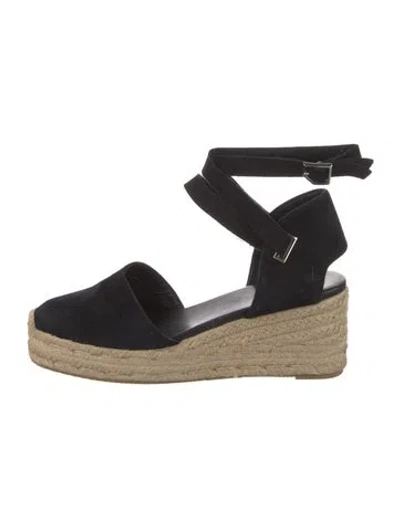 Pre-owned Rag & Bone Suede D'orsay Pumps In Black