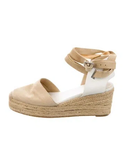 Pre-owned Rag & Bone Suede D'orsay Pumps In Neutral