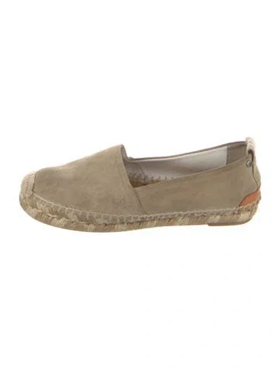 Pre-owned Rag & Bone Suede Espadrilles In Brown