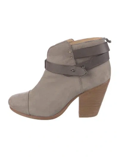 Pre-owned Rag & Bone Suede In Grey