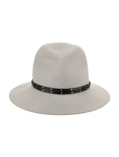 Pre-owned Rag & Bone Suede Hat In Neutral