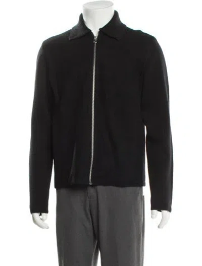 Pre-owned Rag & Bone Suede Jacket In Black