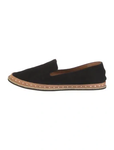 Pre-owned Rag & Bone Suede Loafers In Black
