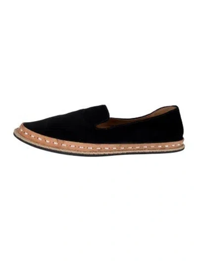 Pre-owned Rag & Bone Suede Loafers In Black