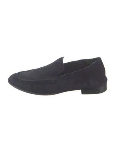 Pre-owned Rag & Bone Suede Loafers In Blue