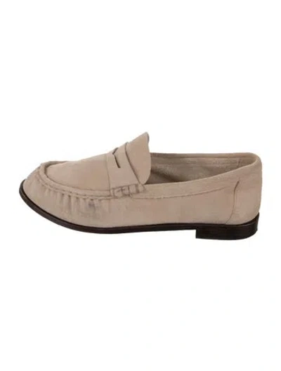 Pre-owned Rag & Bone Suede Loafers In Neutral