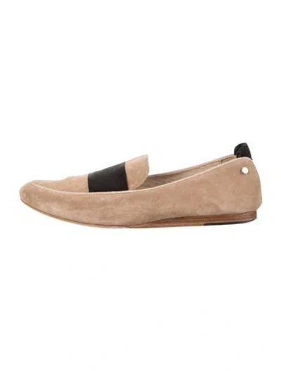 Pre-owned Rag & Bone Suede Loafers In Neutrals