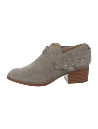 Pre-owned Rag & Bone Suede Oxfords In Green
