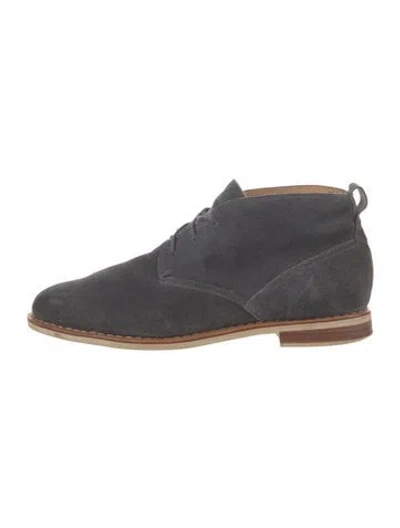 Pre-owned Rag & Bone Suede Oxfords In Grey