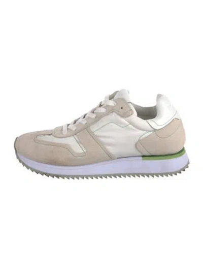 Pre-owned Rag & Bone Suede Printed Athletic Sneakers In Multi