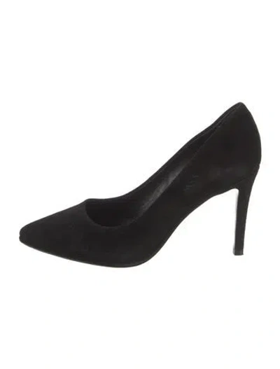 Pre-owned Rag & Bone Suede Pumps In Black