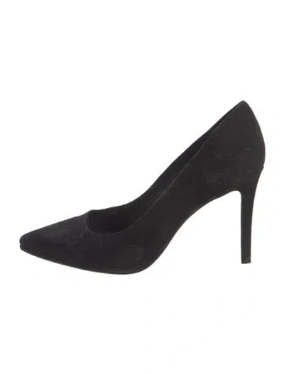 Pre-owned Rag & Bone Suede Pumps In Black