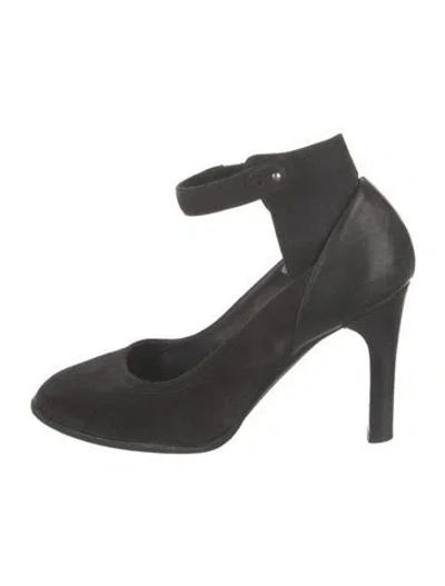 Pre-owned Rag & Bone Suede Pumps In Black