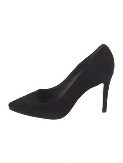 Pre-owned Rag & Bone Suede Pumps In Black