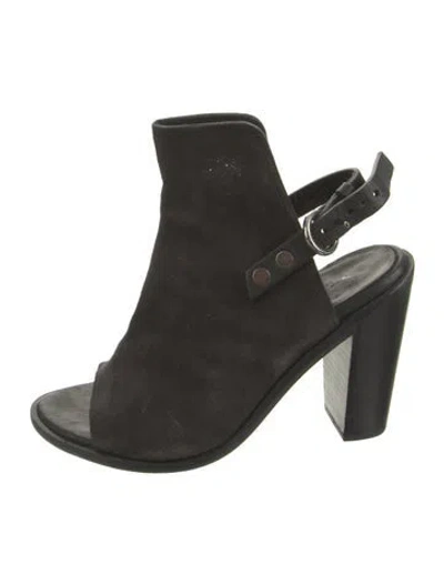 Pre-owned Rag & Bone Suede Pumps In Black