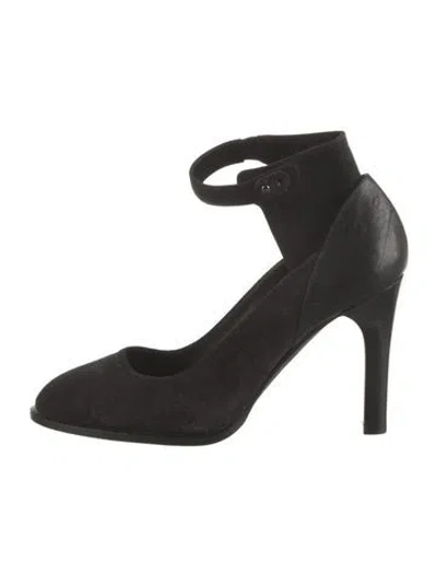 Pre-owned Rag & Bone Suede Pumps In Black