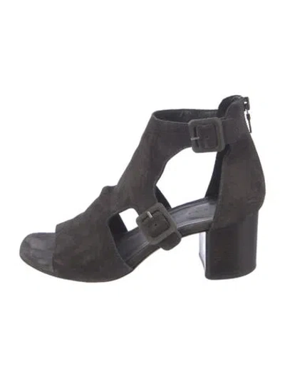 Pre-owned Rag & Bone Suede Pumps In Grey